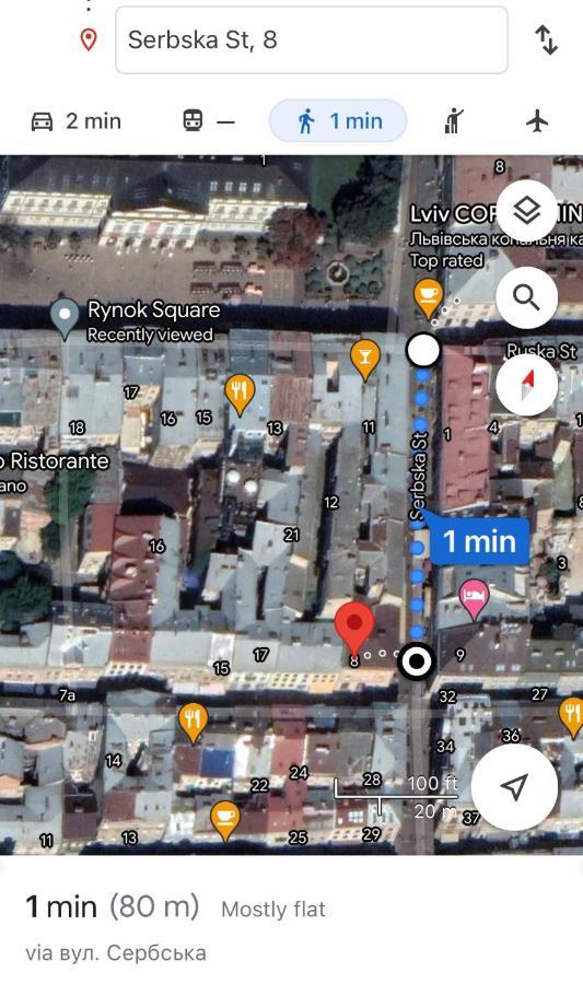 1 Minute To Rynok Square Lviv Exterior foto